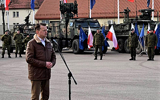 Szef MON zapewnił w Bemowie Piskim o bezpieczeństwie Polski. Dziś 23. rocznica wstąpienia do NATO